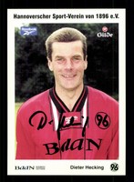 Dieter Hecking Autogrammkarte Hannover 96 1998-99 Original Signiert+A 129097