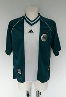DFB Deutschland Retro Vintage Adidas Trikot WM 1998 Auswärts Rarität Grösse L