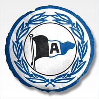 Arminia Bielefeld Nickikissen Logo rund Lizenzartikel Fußball Kuschelkissen
