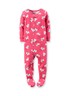 Carters Toddler Girl Scottie Print Footed Sleeper Size 24 Months NEW