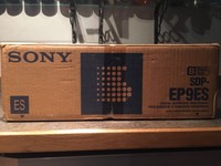 Sony SDP-EP9ES Digital Surround Processor/Pre Amplifier Mint W/box Remote Manual