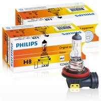 Philips H8 12V 35W PGJ19-1 Vision Abblendlicht 2 Stück 12360C1