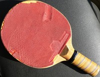 St. Brite Rarität  1960er Jahre 5ply engl. Master Holzdesign gut für defensiv TT