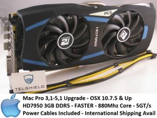 Apple Radeon HD7950 3GB GDDR5 PCS, for Mac Pro 3,1-5,1 Faster Than 5870, 4K