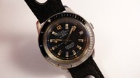 Euro Watch Submarine 20ATM 200M Bakelite vintage diver watch uhr automatic RARE 