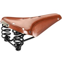 BROOKS Flyer, Fahrradsattel, Ledersattel, Herren, honig
