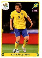 5 x Panini - Fußball EM  2012  -  Källström - Schweden -  ungeklebt