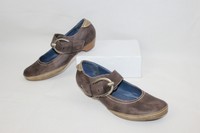 PIA CORSINI Spangenpumps Halbschuhe Gr.41 Braun