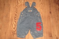 Boy TYKES CARTER'S denim jean jumper outfit Size S (0-3 months)