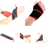 Trainingshandschuhe mit Gelenkbandage Kraftsport Handschuhe Fitnesshandschuhe 