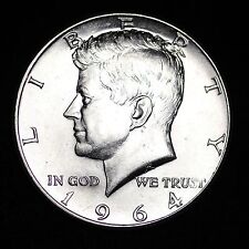 1964-D Kennedy Silver Half Dollar *53 Years Old* Gem Bu