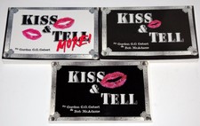 Kiss & Tell 1st 2nd vers Kiss & Tell More 3pc Book Lot Gordon Gebert Ace Frehley