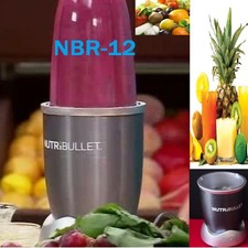NutriBullet Black NBR-12, 600 watts & 12-pc, New, Standard Free Shipping, Unused