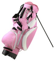 Pinkes Golf-Standbag