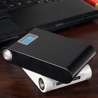 10000 mAh POWER BANK EXTERNER ZUSATZ AKKU PACK LADEGERÄT USB SMARTHPHONE TABLET