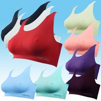 SPORT-BH + BUSTIER + BRA + MIKROFASER + S M L XL + NAHTLOS + 9 FARBEN + WOW!!!