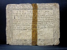 Colonial Currency ✪ Maryland December 7Th 1775 ✪ Fr Md-86 $2 ◢Edelmans◣