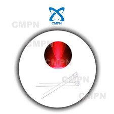 100Pcs 2x3x4mm Water Clear Square Rectangle Red LED Light Lamp Emitting Diodes