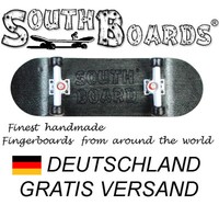 Komplett Holz Fingerskateboard SW/WS/SWZ  SOUTHBOARDS® Handmade Wood Fingerboard