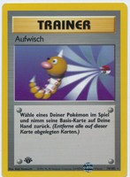 Pokémon Aufwisch 78/102 - Basis - 1. Edition - LP