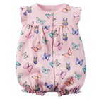Carters 3 6 9 12 18 24 Months Romper Bodysuit Baby Girl Clothes Pink