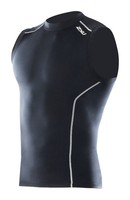 Neu! 2XU Compression Sleeveless Top Kompression Shirts Herren