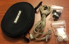 Shure SE215 Sound Isolating Audiophile Earphones Headphones (Clear) 