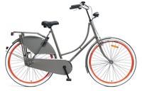 28" Hollandrad Damenfahrrad Shimano RT POPAL Classic Basic grau matt 219 € NEU