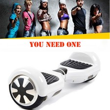 New Mini Smart Self Balancing Electric Unicycle Scooter balance 2 wheels White