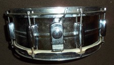 Old Yamaha? Steel Chrome Snare drum late 60s early 70s as is missing parts 8 lug