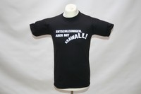 Kultkarren T-Shirt ENTSCHLEUNIGEN, ABER MIT KRAWALL! - schwarz - Aufdruck vorne