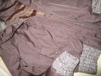 Winterjacke Damenjacke Jacke Steppjacke Blouson braun Gr S 36/38