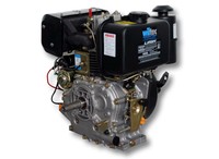 LIFAN 186 Dieselmotor 7,2kW (10PS) 25mm mit Lichtmaschine und E-Start 418ccm