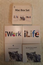 ~ Apple Mac OS X Snow Leopard 10.6 Box Set - includes iLife 09 & iWork 09