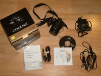 Nikon COOLPIX P90 12.0MP Digitalkamera - Schwarz