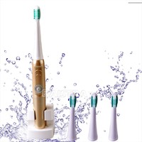 Dental Oral Schall Ultraschall Gold Batterie Aufladbar Elektrische Zahnbürste 4