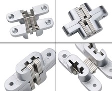 Qt Premium Mortise Mount Invisible / Concealed Hinges (2-3/8 Inches)