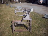 Schusternähmaschine, SINGER, TOP, LEDERNÄHMASCHINERAR, bereits entlackt