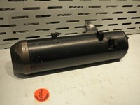 Kawasaki ZX10-R BJ`06-07 Auspufftopf KHI K 495 e1 RECHTS schwarz goldbraun, gebr