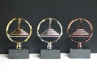 3er Serie Eisstock/Pokale/Pokal/Trophäe inkl. Gravur