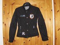 HV Polo Reitjacke Steppjacke Jacke Gr.XS  Gr.34 - 36 schwarz