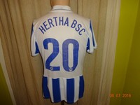 Hertha BSC Berlin Original Nike Matchworn Trikot 2009/10 "DB" + Nr.20 Gr.M