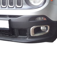 JEEP RENEGADE ab Bj.2014 Chrom Nebelscheinwerfer Rahmen 2-tlg aus Edelstahl 