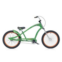 Electra Cruiser Rat Fink 3i 3-Gang Chopper Beachcruiser Grün Tattoo Style wow