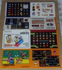 Japanese NES Famicom History Book Jumbo Stickers - Mario Bros & Dr. Mario