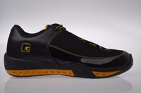 [NEU] Original AND1 SPOT UP LOW Basketball schwarz gelb Schuhe Sample Gr.42,5