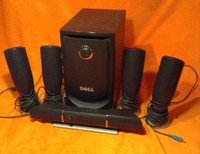 DELL Home Theater - Speaker Systen - MMS 5650 - Lautsprecher - 5.1 System - Top