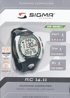 Sigma Laufuhr RC 14.11 Laufcomputer Pulsuhr 21410 - Gebraucht, wie neu!!!