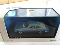 Fiat Dino Coupé 1968 - Metallic Blue 1:43 NOREV- AUTO MODELLBAU SAMMLUNG 770102