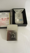 NEW ZIPPO CAMEL LOGO, STREET CHROME FINISH- VERY LIMITED EDITION !